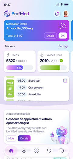 All-in-one Health Dashboard