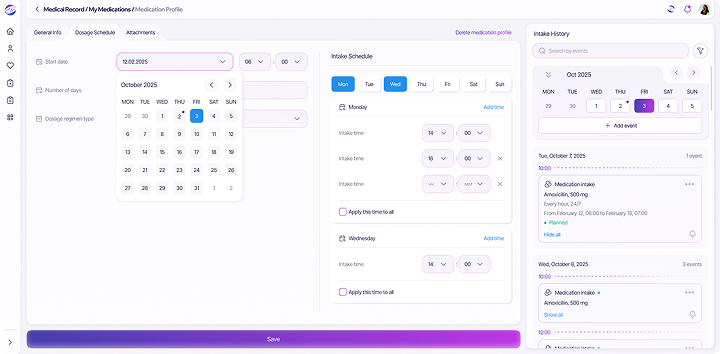 Comprehensive Medication Planner